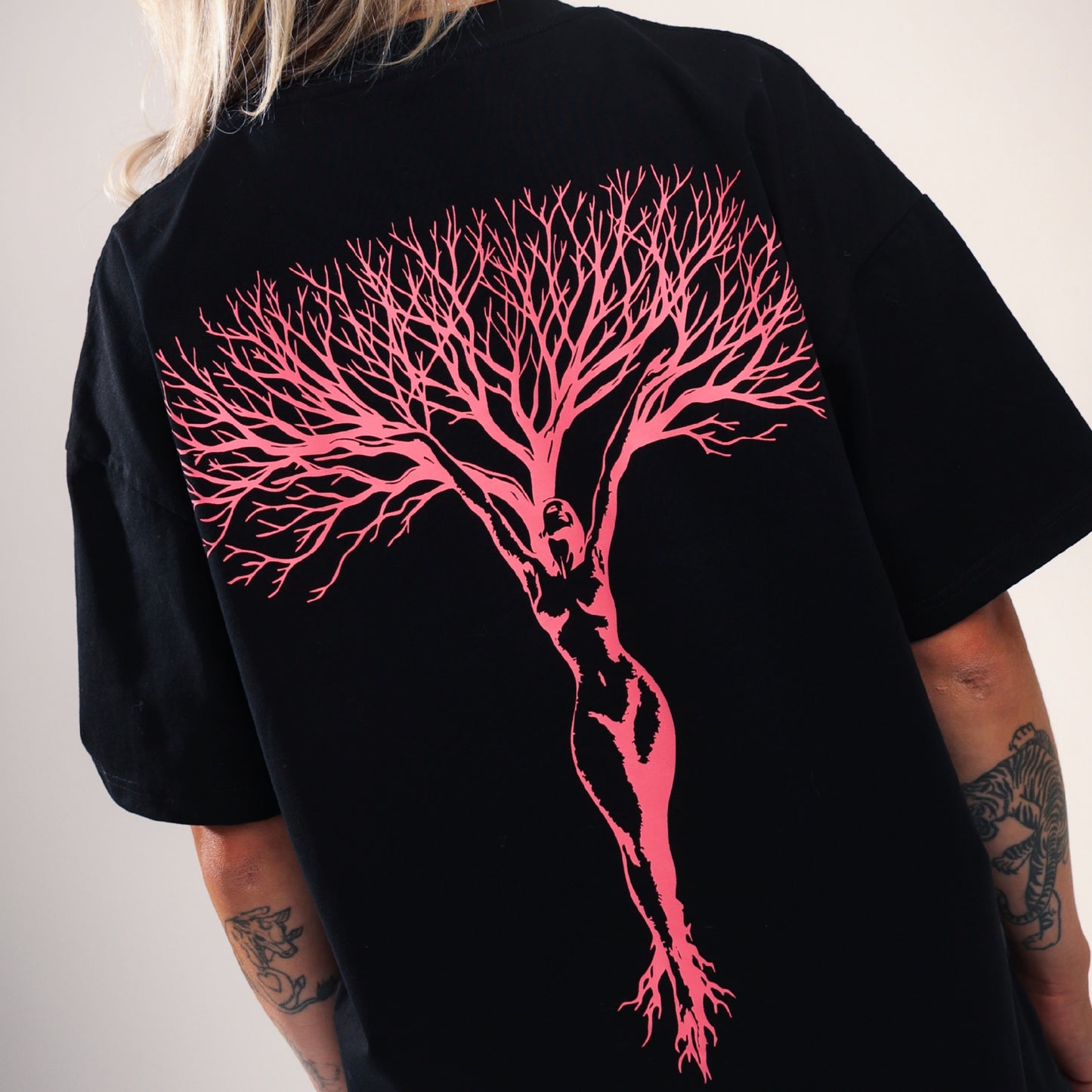 "Daphne Tree" Drop-Shoulder Tee