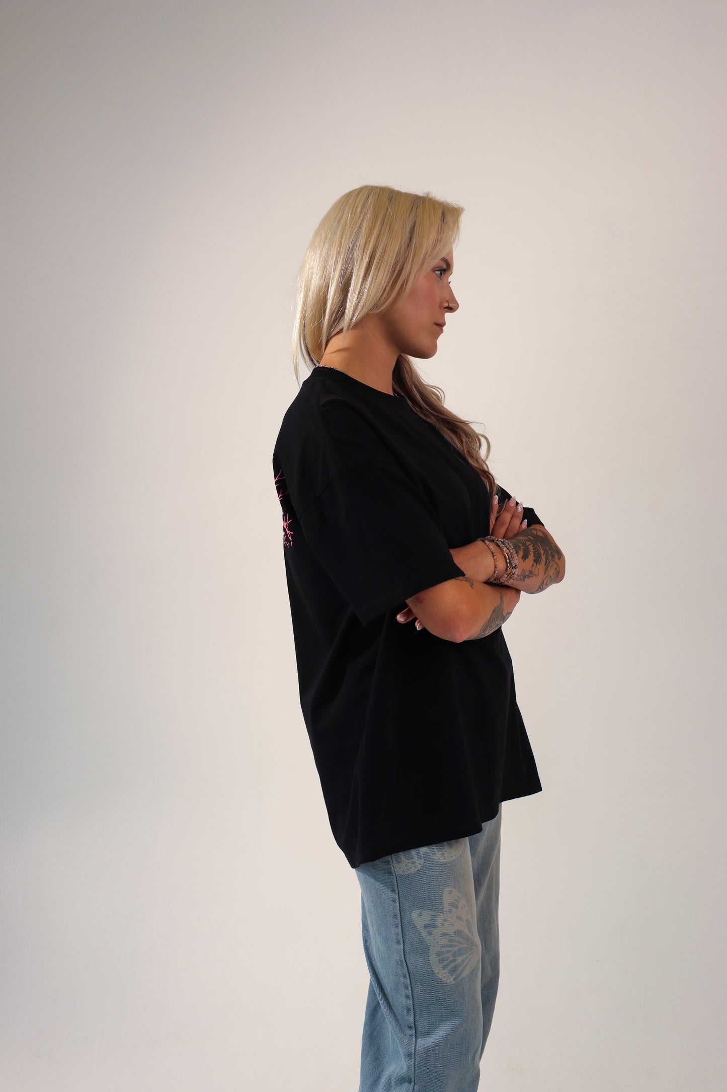 "Daphne Tree" Drop-Shoulder Tee