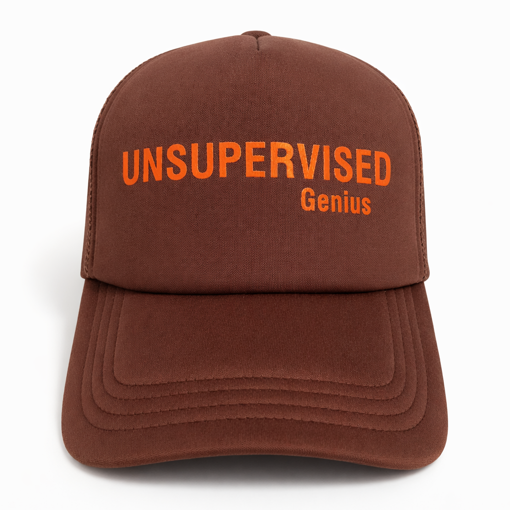 Trucker Hat "Unsupervised Genius"