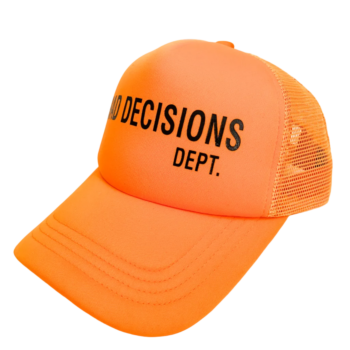 Trucker Hat "Bad Decisions DEPT."